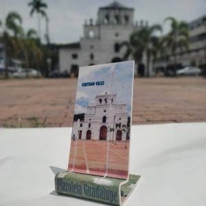 Porta celular liviano en polietileno con acabado en vinilo