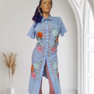 Vestido Bordado